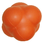 Reaktionsball 10 cm orange